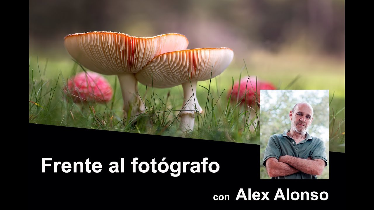 Frente al fotógrafo Alex Alonso