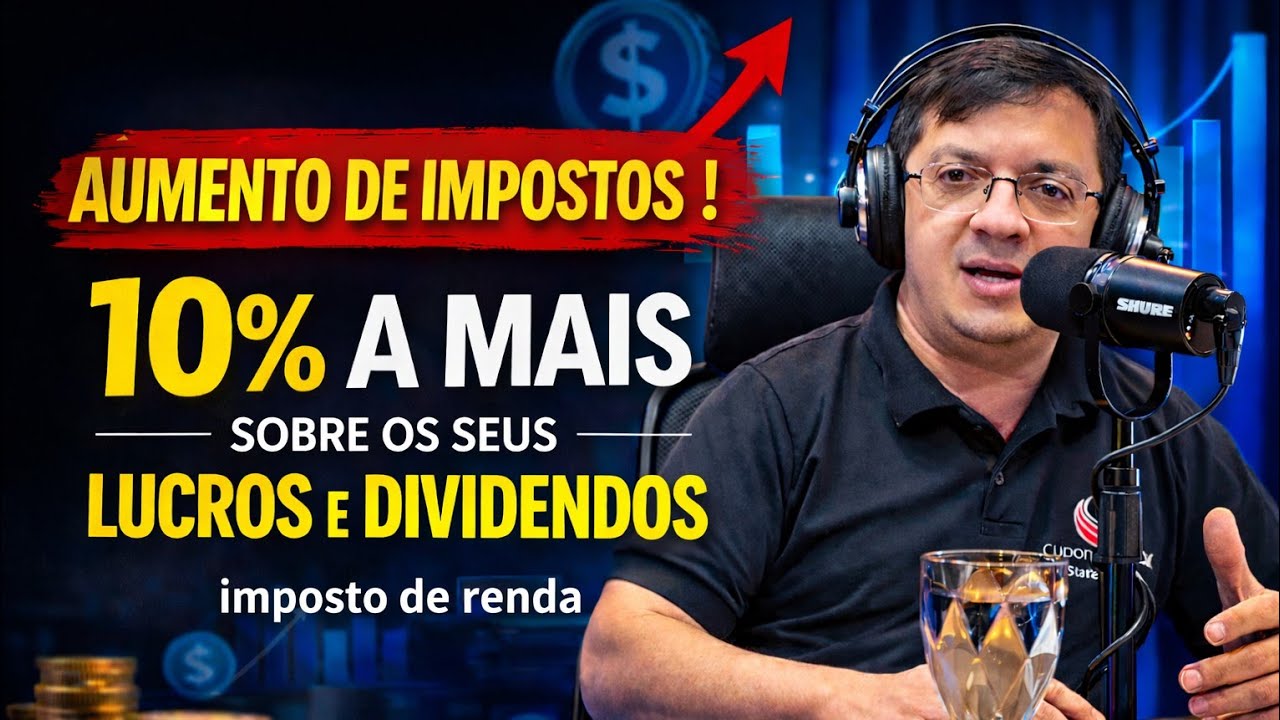 AUMENTO DE IMPOSTOS ! 10% A MAIS SOBRE OS SEUS LUCROS E DIVIDENDOS