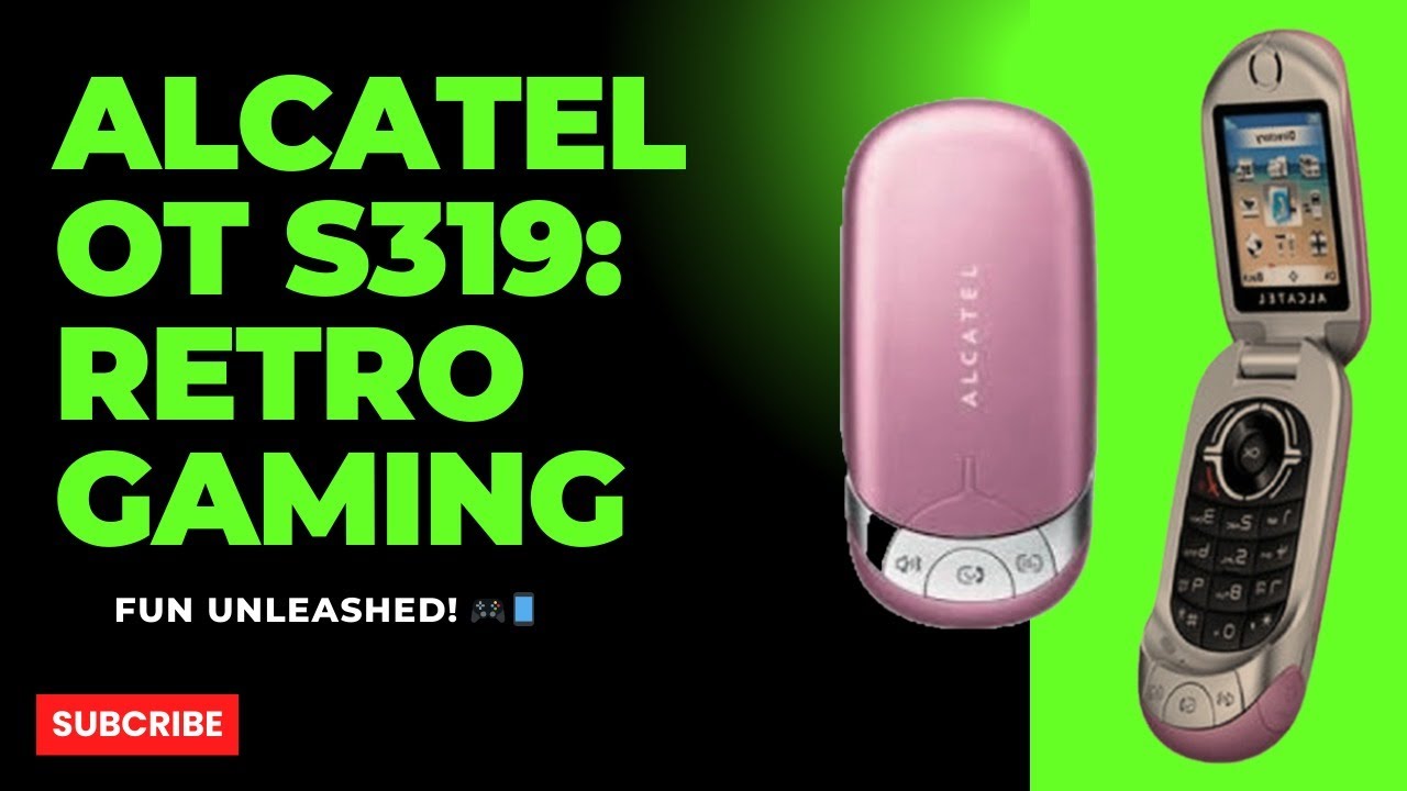 Alcatel OT S319: Retro Gaming Fun Unleashed! 🎮📱