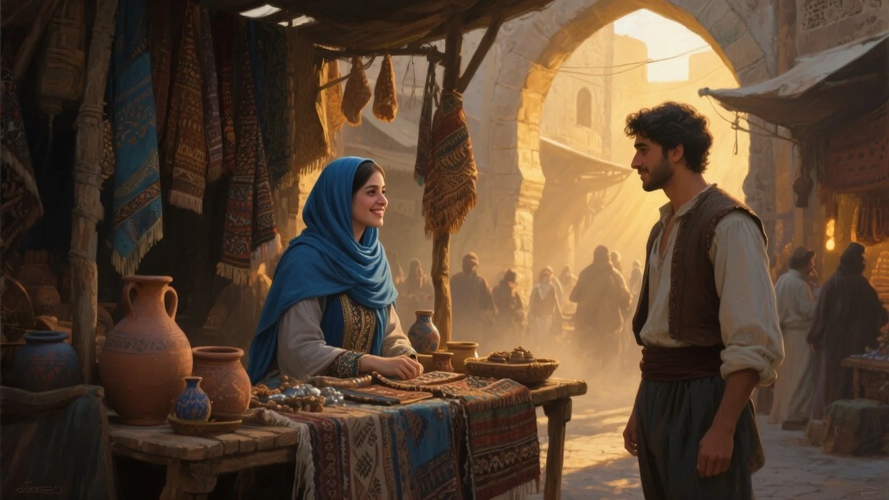 العروس الغريبة، تاجر بغدادي عقد صفقة عجيبة مع شخص مريب من أجل الحصول على وريث و النهاية مفاجئة