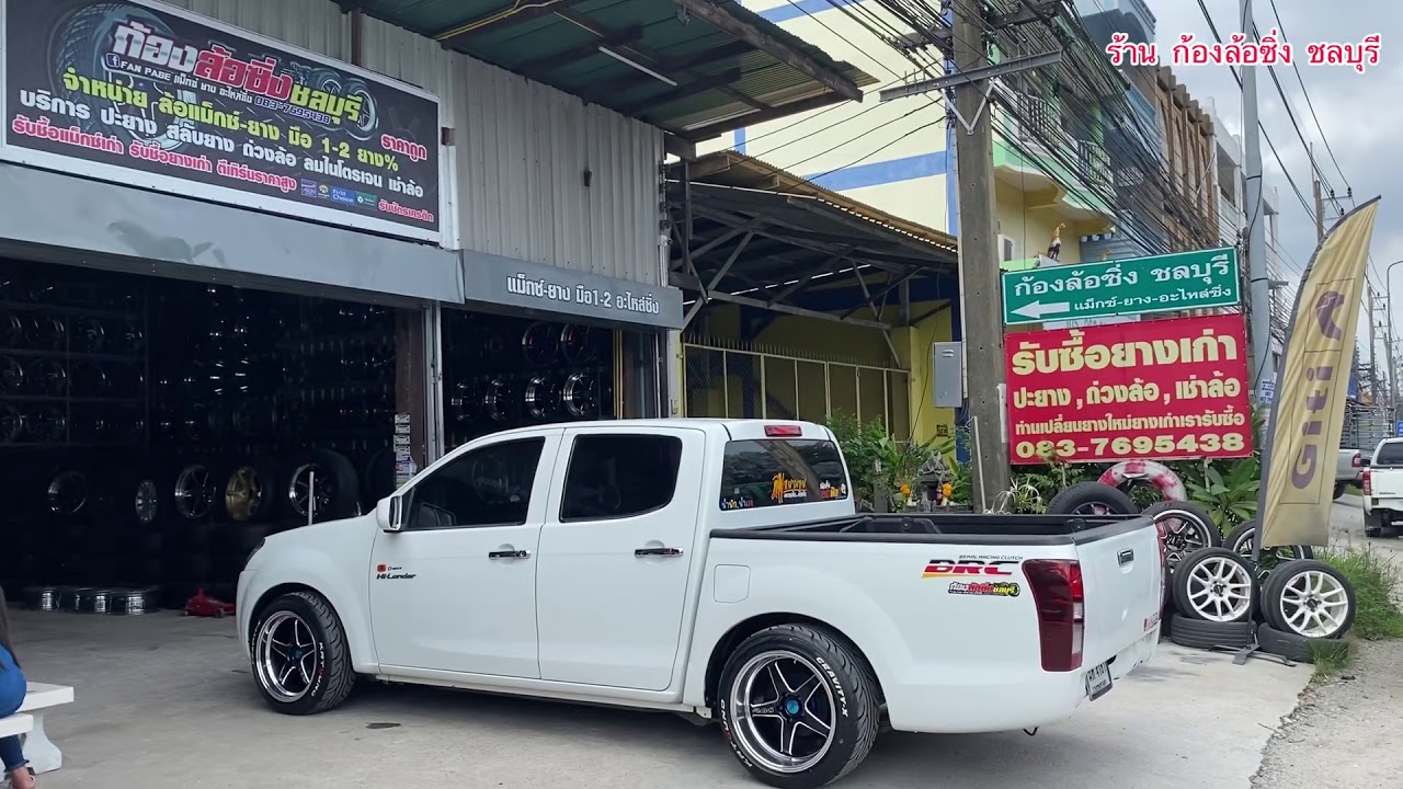 ล้อ N5-RS + ยาง 245/45/18-275/40/18 ใส่ ISUZU D-MAX อย่างสวย