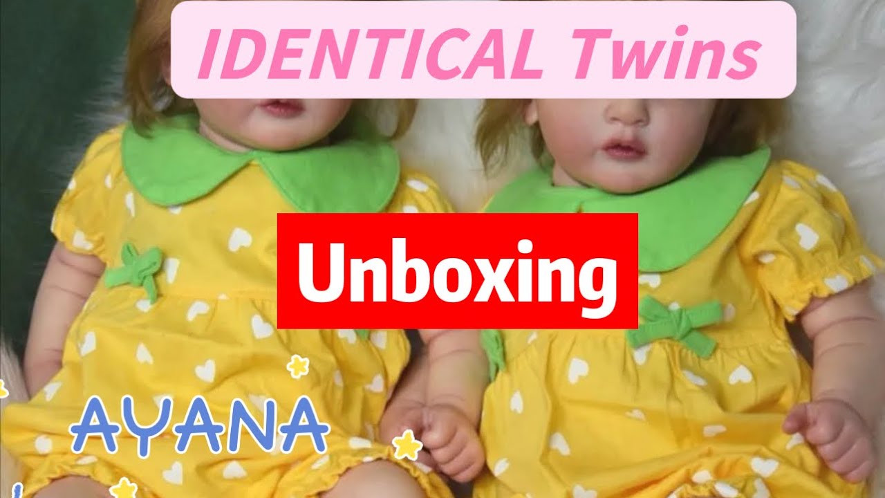 🎀Reborn IDENTICAL TWINS 👧🏻 Baby GirlS - Looks like TWEETY BIRDS🐥 - AYANA by Gudrun Legler