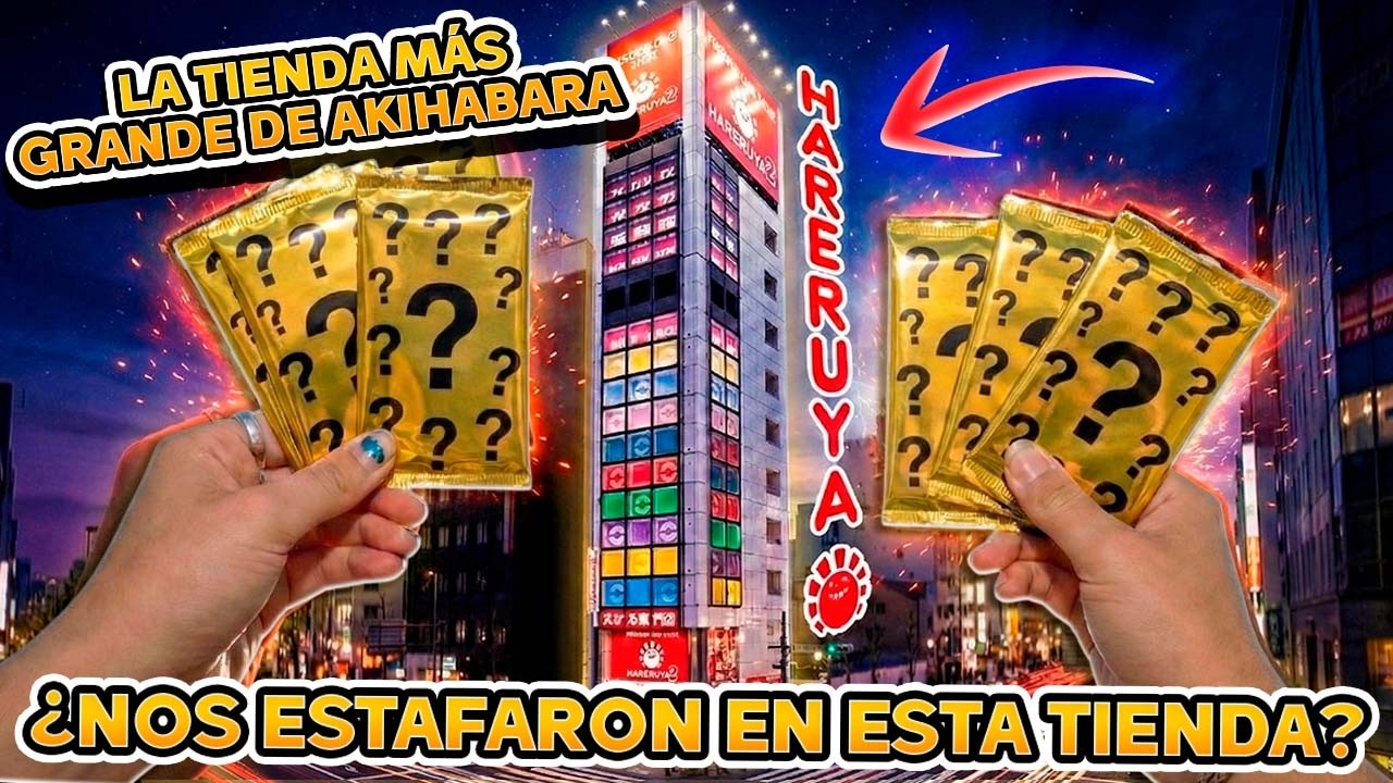 La tienda m&aacute;s grande de cartas Pok&eacute;mon en Akihara, &iexcl;Puso a prueba nuestra suerte! | HARERUYA 2