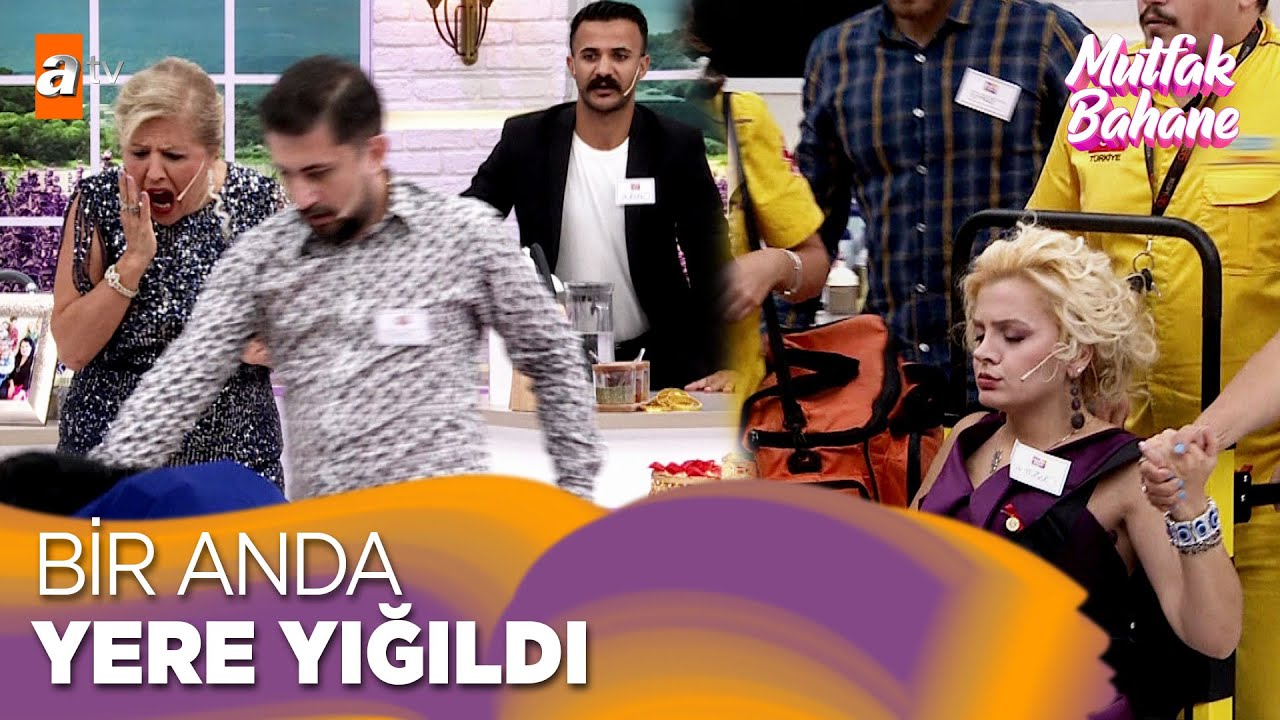 Tuğçe baygınlık geçirdi, yürekler ağza geldi!  - Mutfak Bahane 23 Eylül 2022