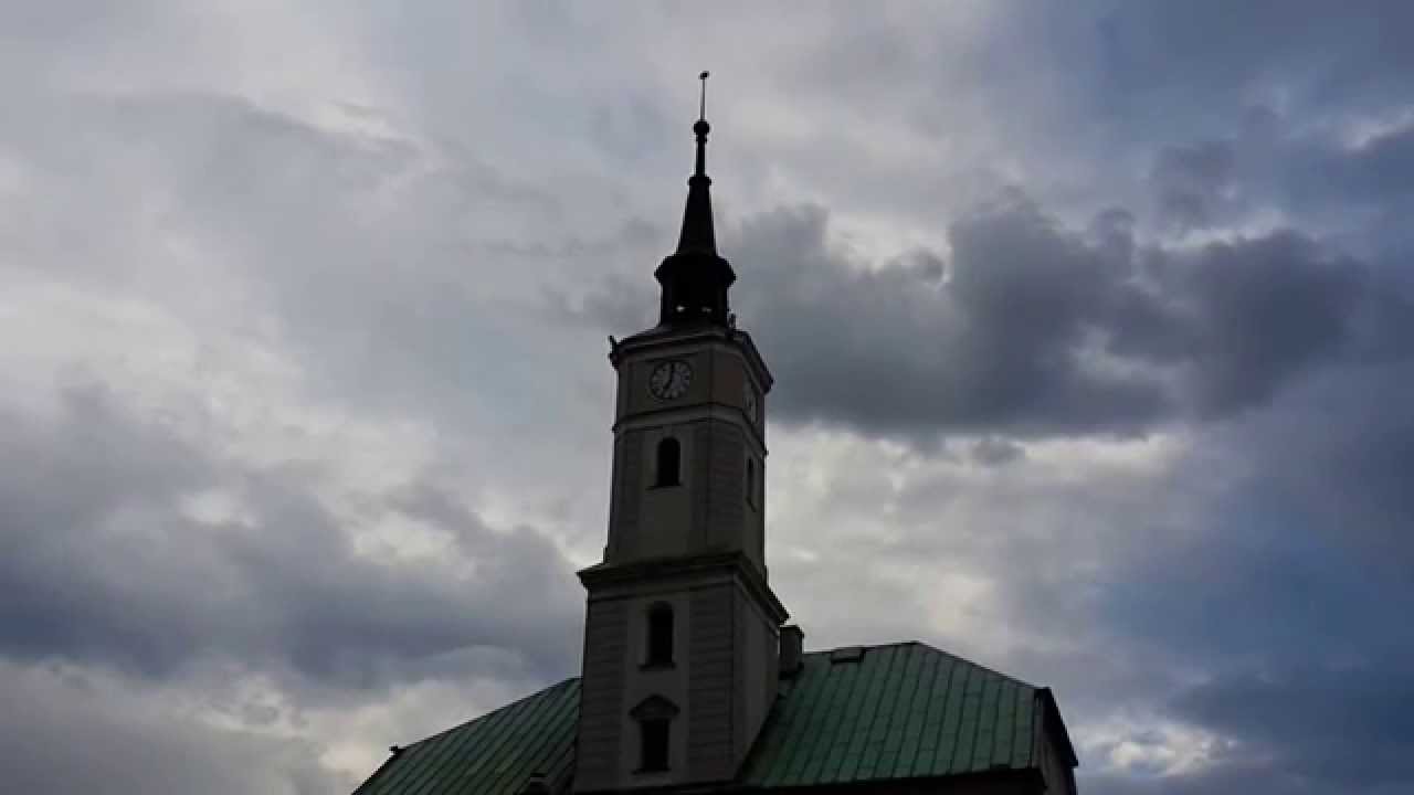 Ratusz w Gliwicach - wybicie pełnej godziny