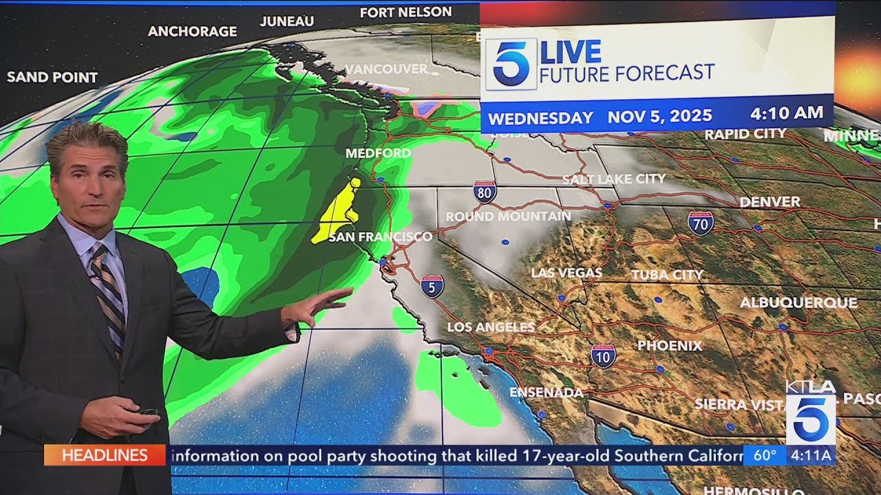 Cloudy skies, cool air dominate Southern California midweek forecast