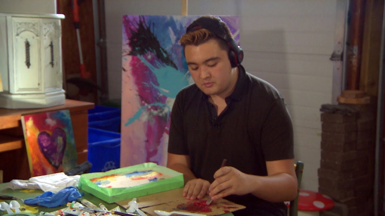 Toronto-area artist with autism uses painting to advocate for inclusion
