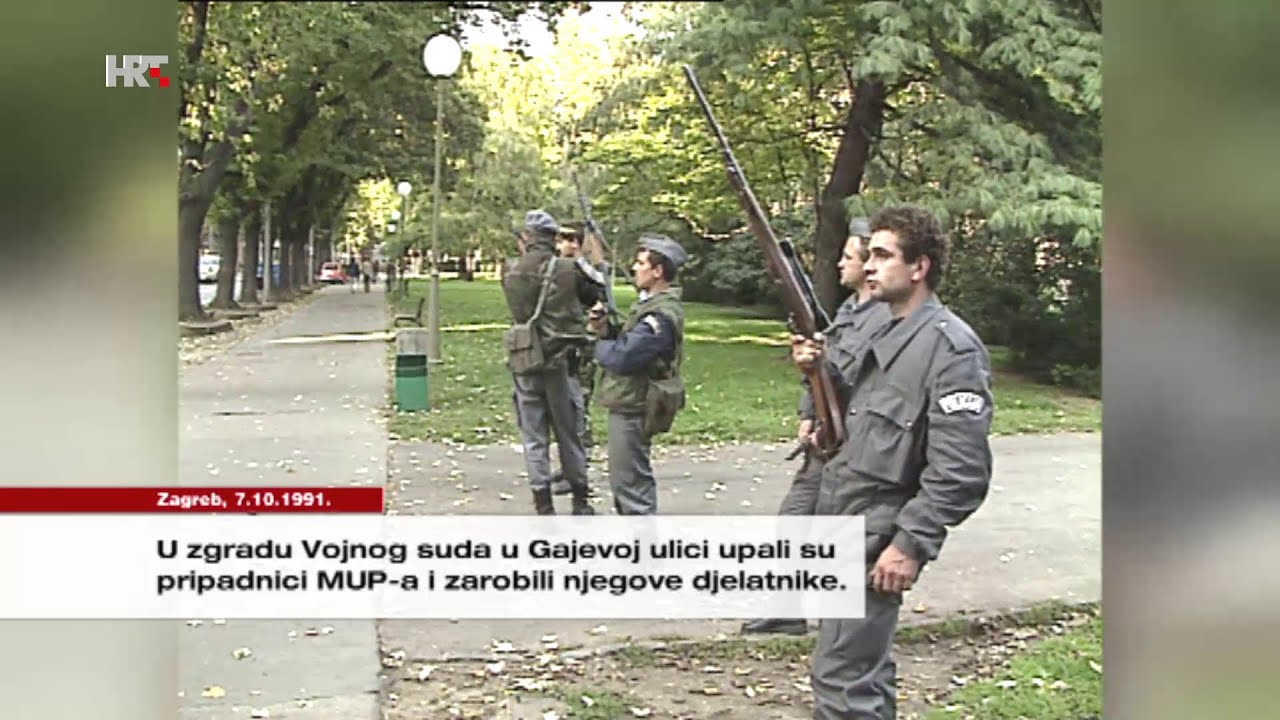 Trenutak za sjećanje | Pad vojnog suda u Zagrebu