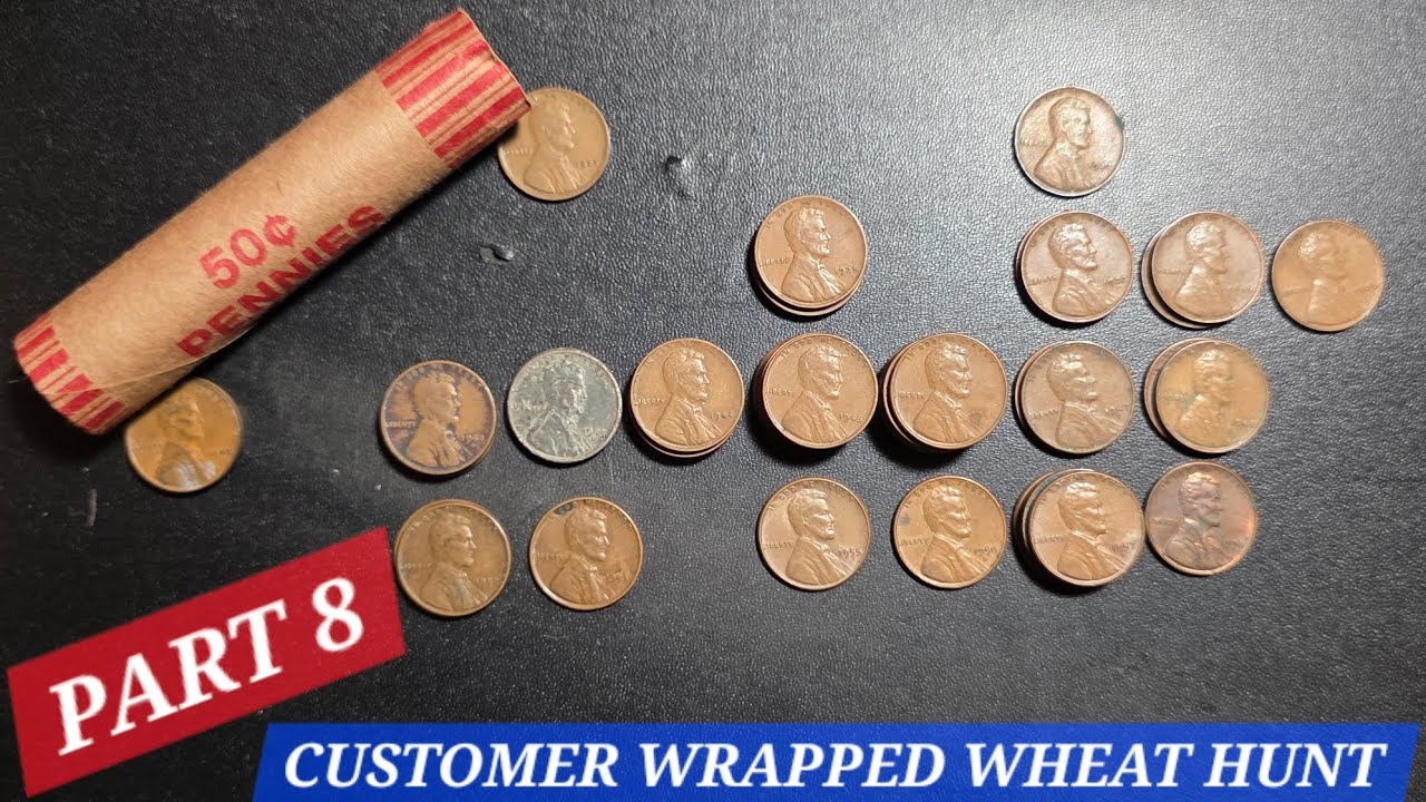 Часть 8: Поиск упакованных покупателями ассорти из пшеничных булочек #dwcnc #coinrollhunting #mon...