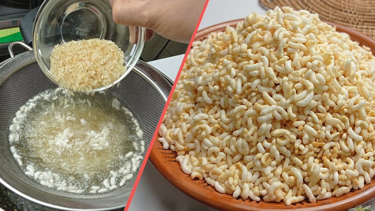 মাত্র ১ মিনিটে তেলে ভেঁজে  দোকানের মতো মুড়ি বানিয়ে সবাইকে চমকে দিন || Tele vaja Muri || Muri recipe