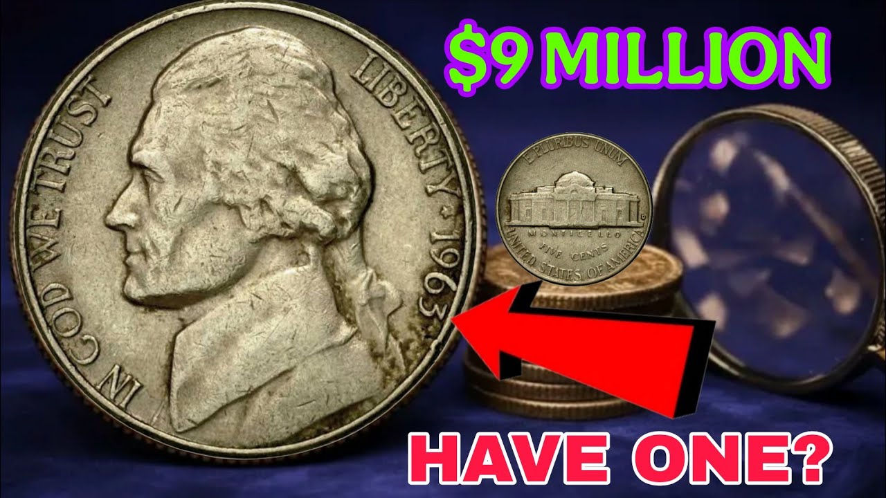 How much is a 1963 D Monticello Jefferson Nickel worth today? Rare Nickel Coins could make you Rich!