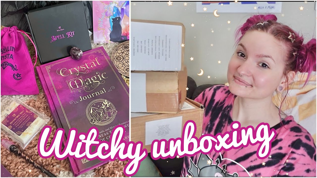 huge witchy unboxing✨🦋🌷 | witchbox uk|