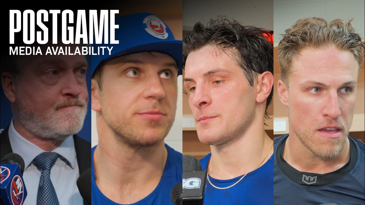 New York Islanders Postgame Availability | NYI at OTT