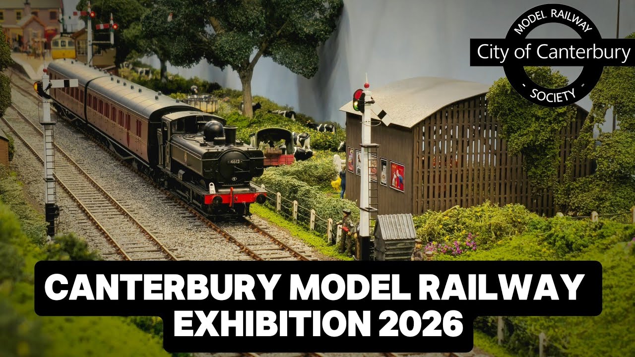 We Visited the Canterbury Model Railway Exhibition | Some Amazing Layouts & Miniature Railway!