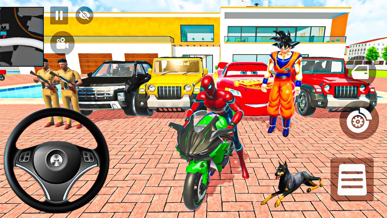 ❄️ Indian Thift Auto BatMan Game 🐝 Superhero Modify 💡Lightning_McQueen🔥Purchase All Car 🏎️ & Bike 🏍️