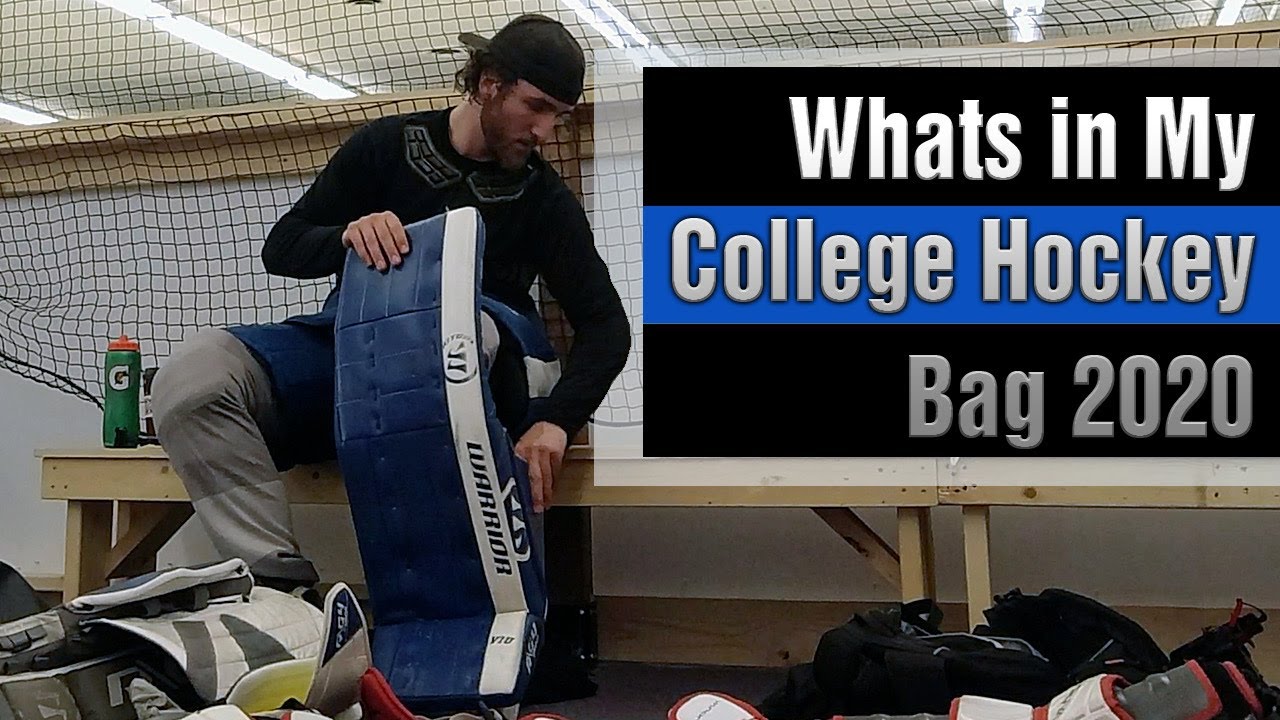 What's in My College Hockey Hockey Bag 2020