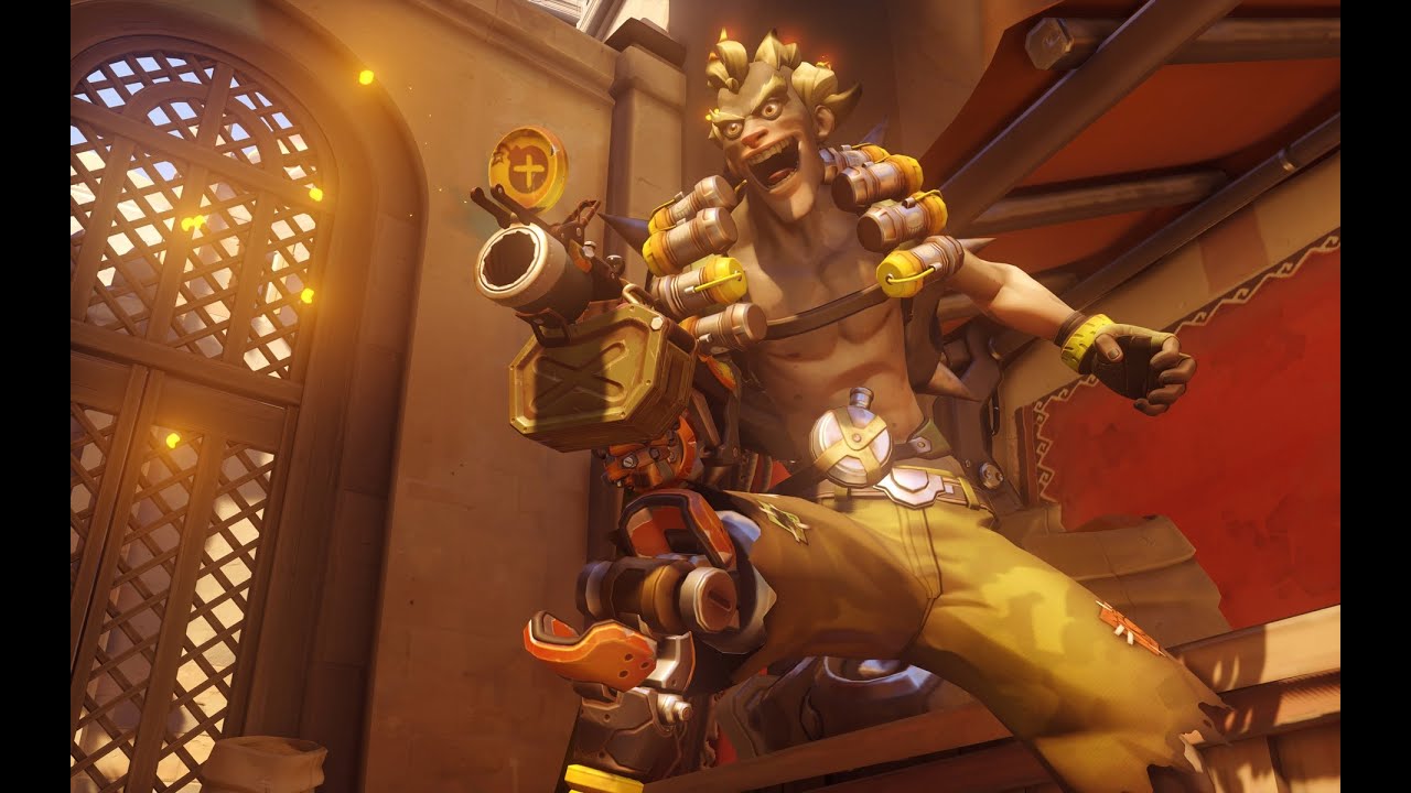 Overwatch - Junkrat's Hilarious Play Of The Game Highlight Intro