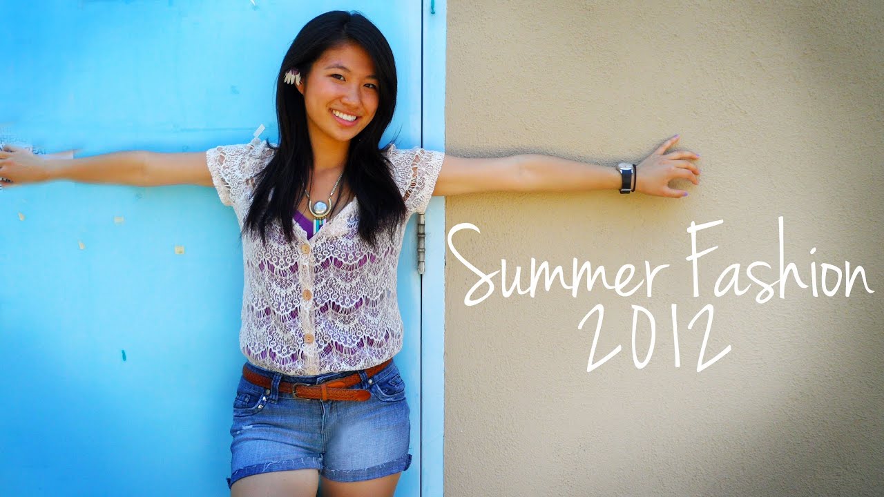 Summer Fashion 2012: Asian Clothing, Thrift Store, and DIY Haul