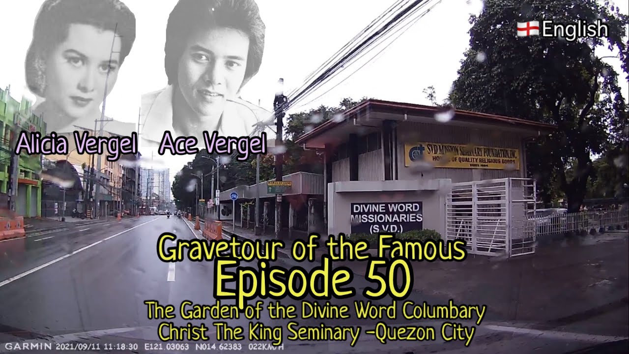 Gravetour of the Famous E50🇬🇧 | Ace Vergel & Alicia Vergel | The Garden of Divine Word Columbary -QC