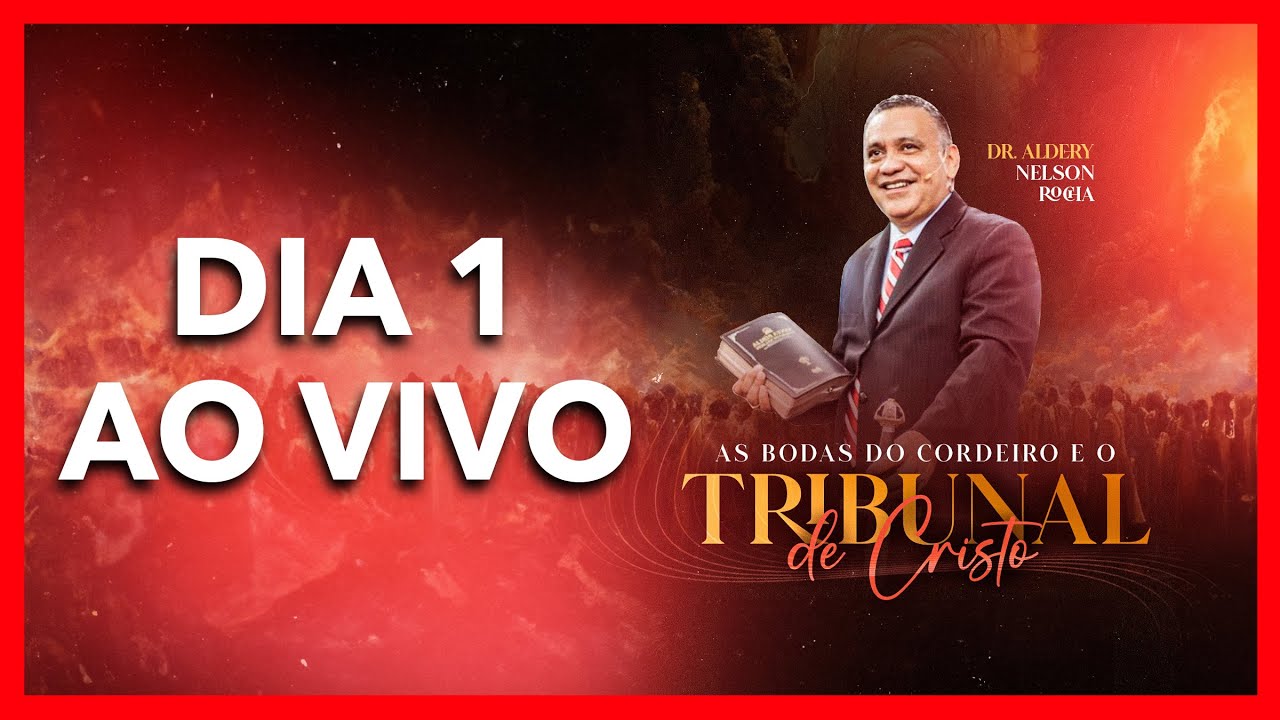 AS BODAS DO CORDEIRO E O TRIBUNAL DE CRISTO DIA 1 - Aula preliminar - ainda não é o Curso
