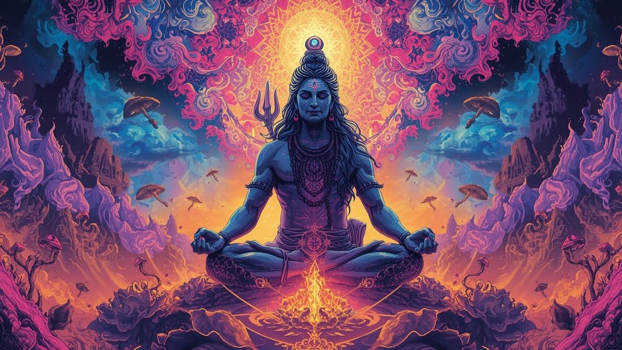 Cosmic Shiva Mantra 🔱 Progressive Psytrance | Trippy Psychedelic Indian Mantra EDM