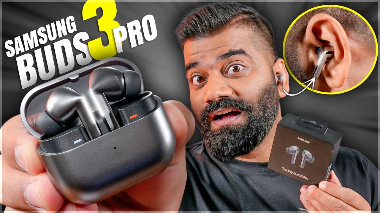 Samsung Galaxy Buds 3 Pro Unboxing & First Look - The Best Audio Experience🔥🔥🔥