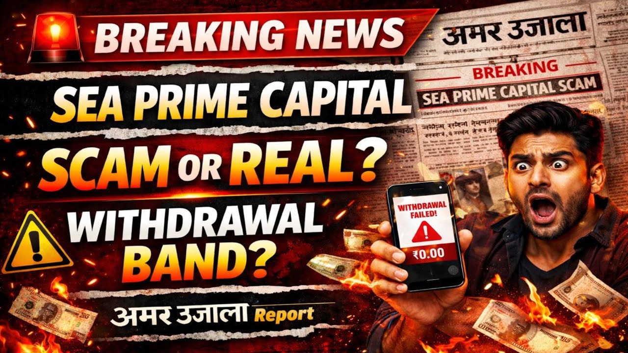 Sea Prime Capital App Latest News || Sea Prime Capital Withdrawal Problem || Sea Prime News