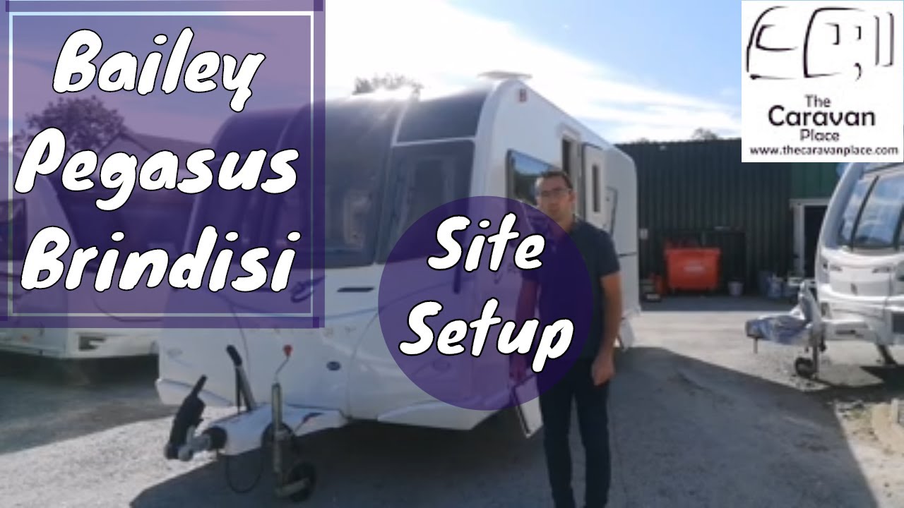 2017 Bailey pegasus Brindisi caravan set up guide