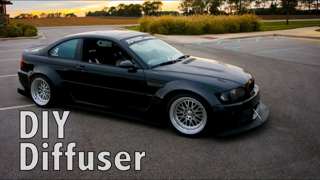 DIY Diffuser Completed for My E46 M3