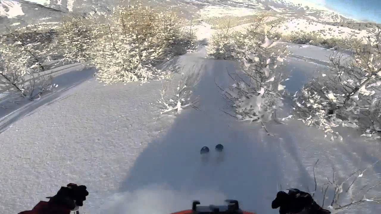 Ski Les Orres Poudreuse GoPro - 22/02/2015