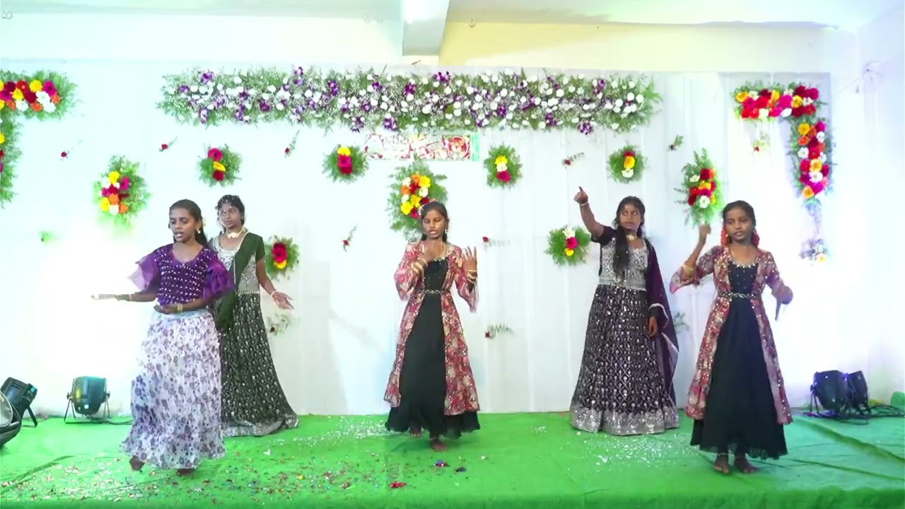 బెత్లహేములో ఆ ఊరిలో సందడి / Children's Dance Preperformance Christmas 2024