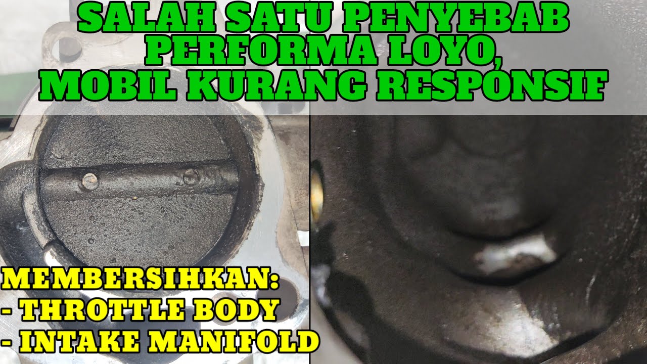 CARA MEMBERSIHKAN THROTTLE BODY DAN INTAKE MANIFOLD KIJANG KAPSUL