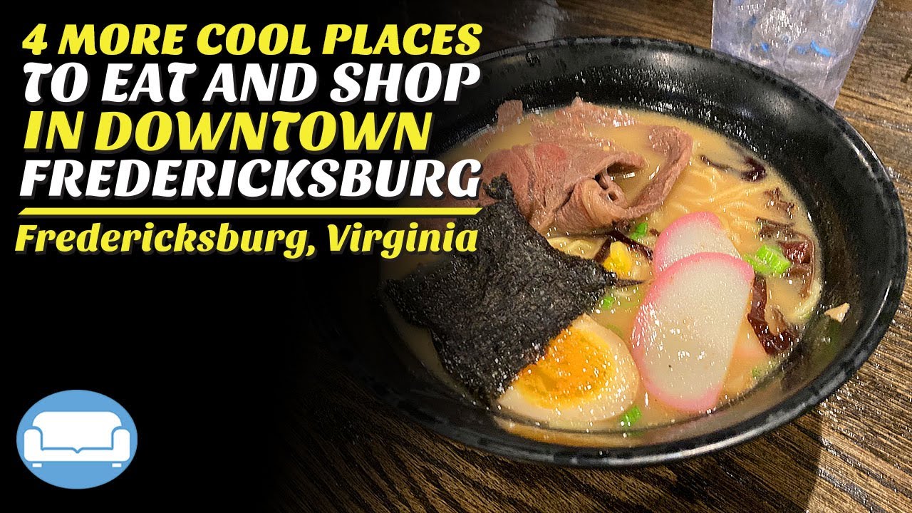 More Things To Do In Fredericksburg VA:  Oishi | FXBG Cupcakes | The Made In VA Store | Popcorn Bag