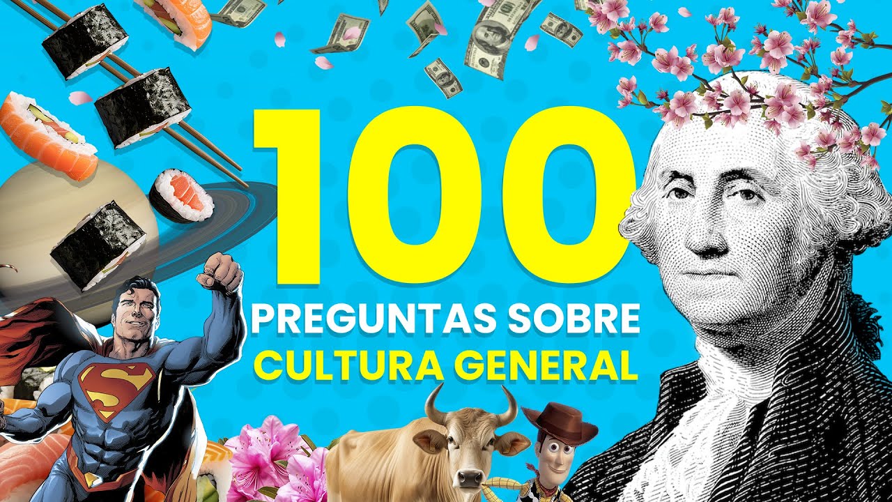 ¿Cuánto Sabes de CULTURA GENERAL 🧠🕌🤓? | 101 Preguntas para Aprender de Cultura General 😌📚