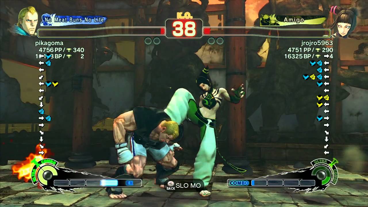 SSF4 AE 2012: pikagoma (Abel) vs jrojro5963 (Juri) - Xbox Live Ranked Match