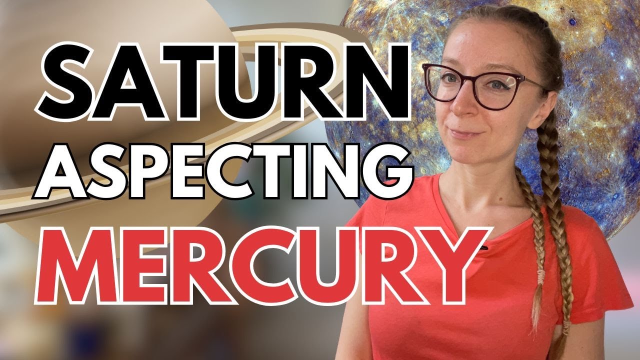 Saturn conjunct Mercury. Mercury-Saturn Aspects in a Natal Chart.