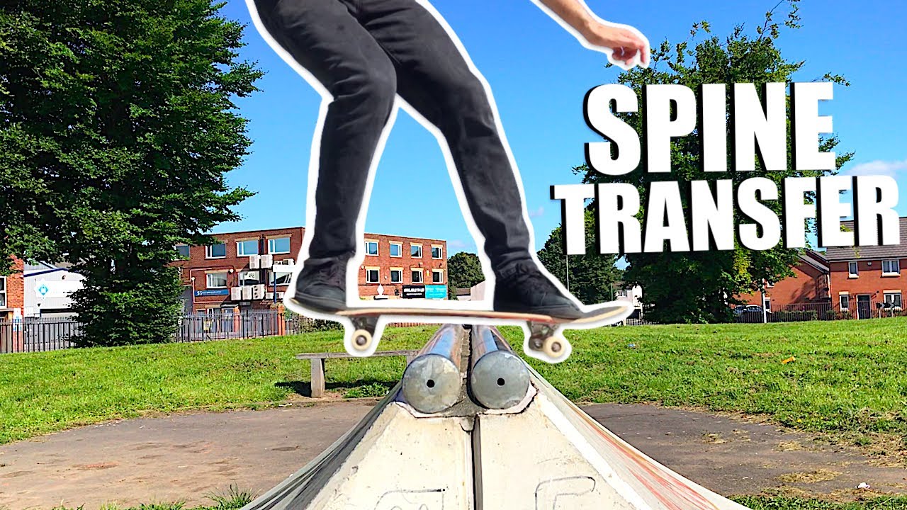 Learning to Spine Transfer on a Skateboard