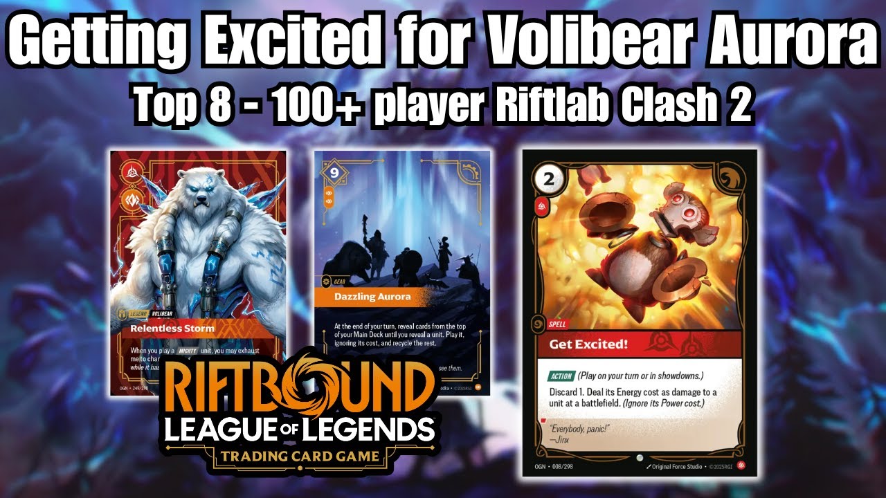 Getting Excited For Volibear Aurora - Volibear vs Kaisa - BO3 Riftbound Gameplay