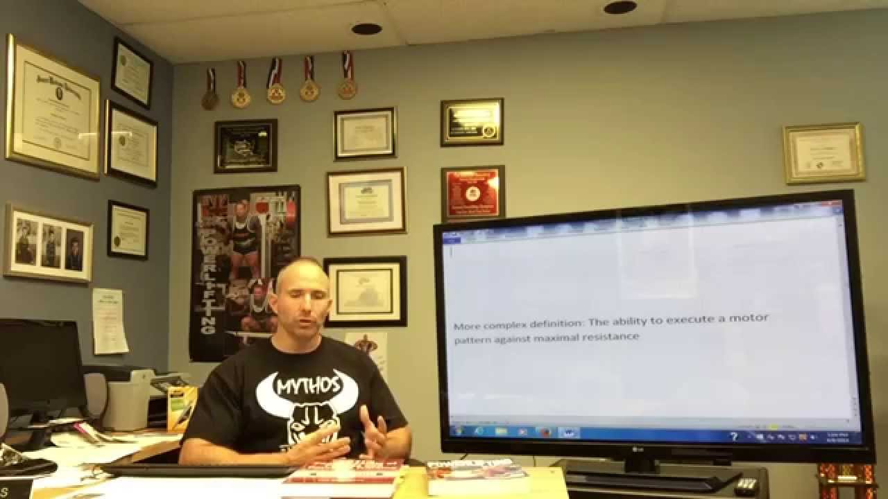 The Basics of Building Strength: Part 1 What is Strength?