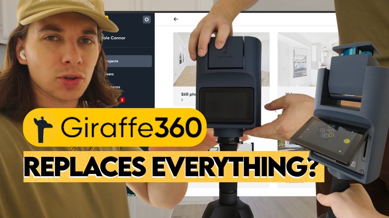 Лучшая 3D-камера для съёмки недвижимости? Я попробовал новую Giraffe360 PRO 🤯
