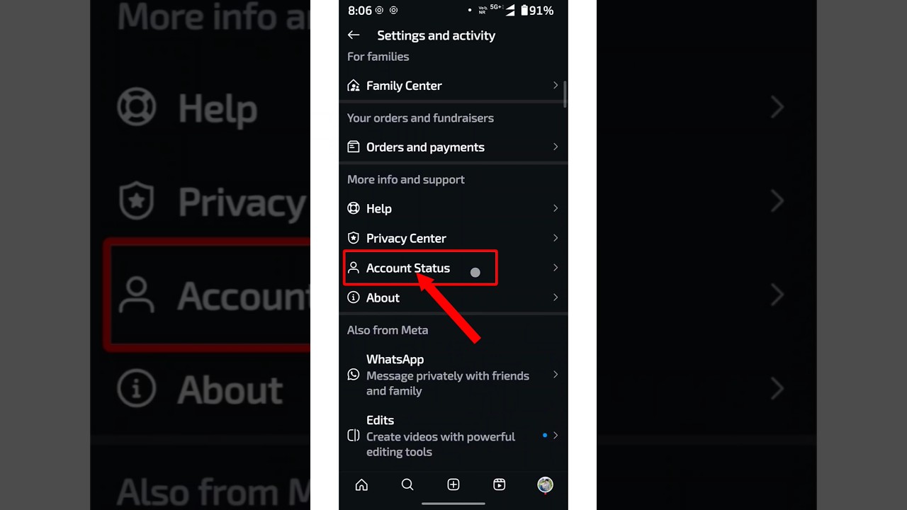 Instagram Account Ka Account Status Check Kaise Kare #instagram #account #status #instagramstatus
