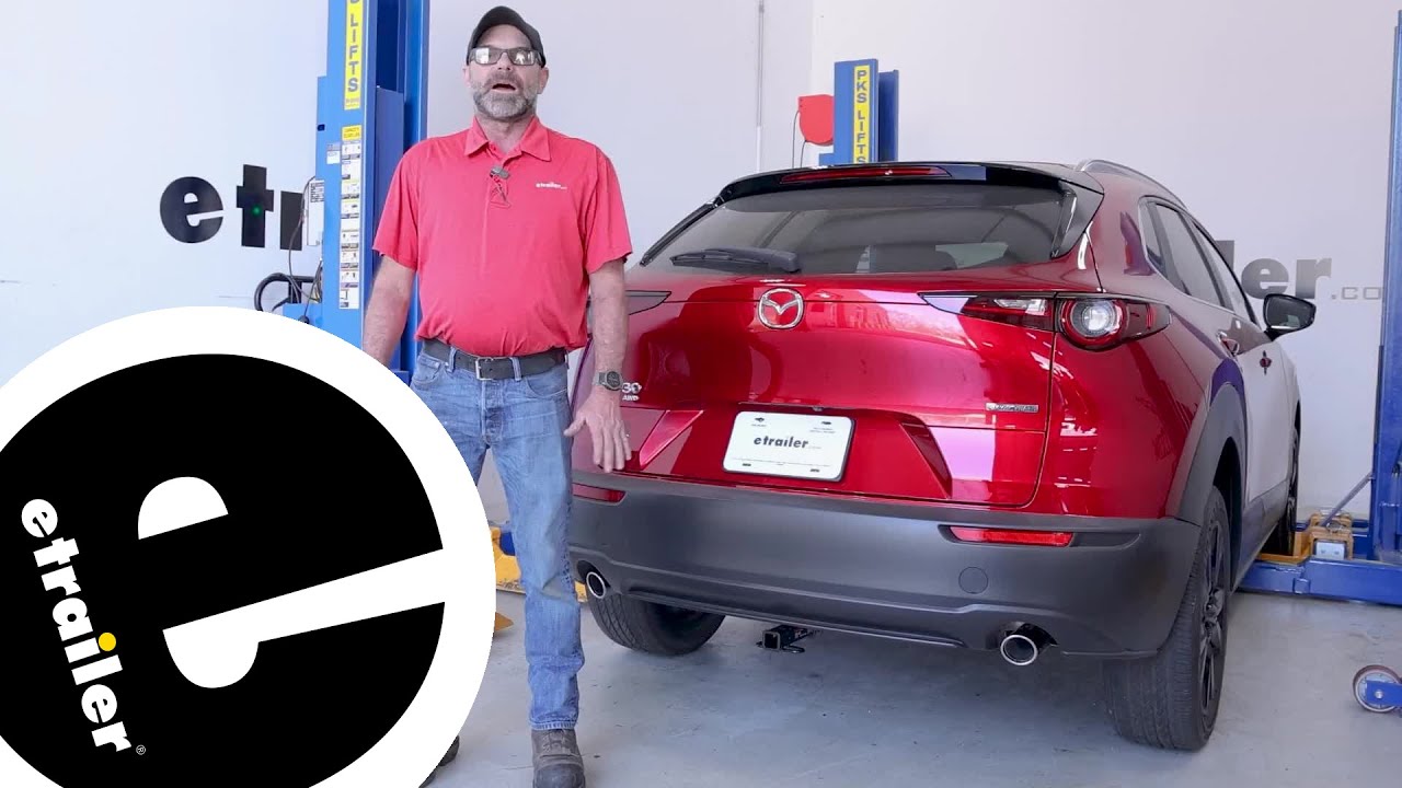 etrailer | Installing the Curt Trailer Hitch Receiver on a 2025 Mazda CX-30