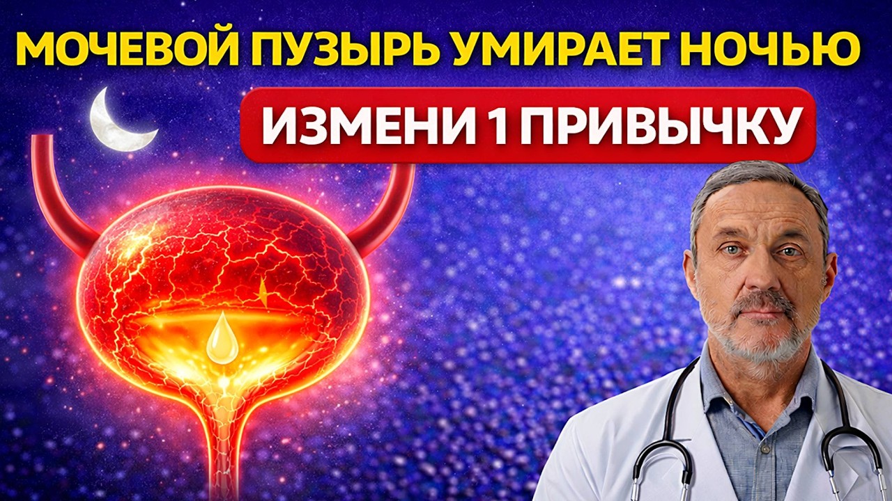 Мочевой пузырь скажет СПАСИБО: измените ЭТУ привычку и боль уйдет