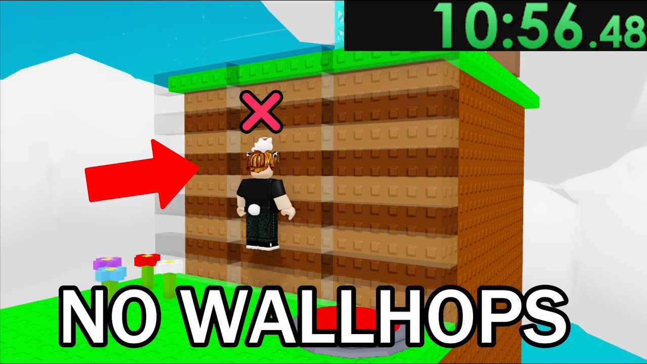 Roblox Obbies But I Can't Wallhop
