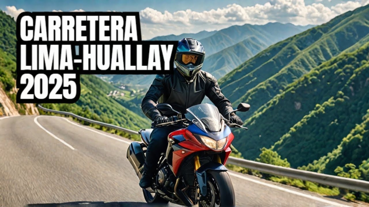 De Lima a Huallay por la NUEVA CARRETERA CANTA - HUALLAY  en MOTO 2025 / fujizan9