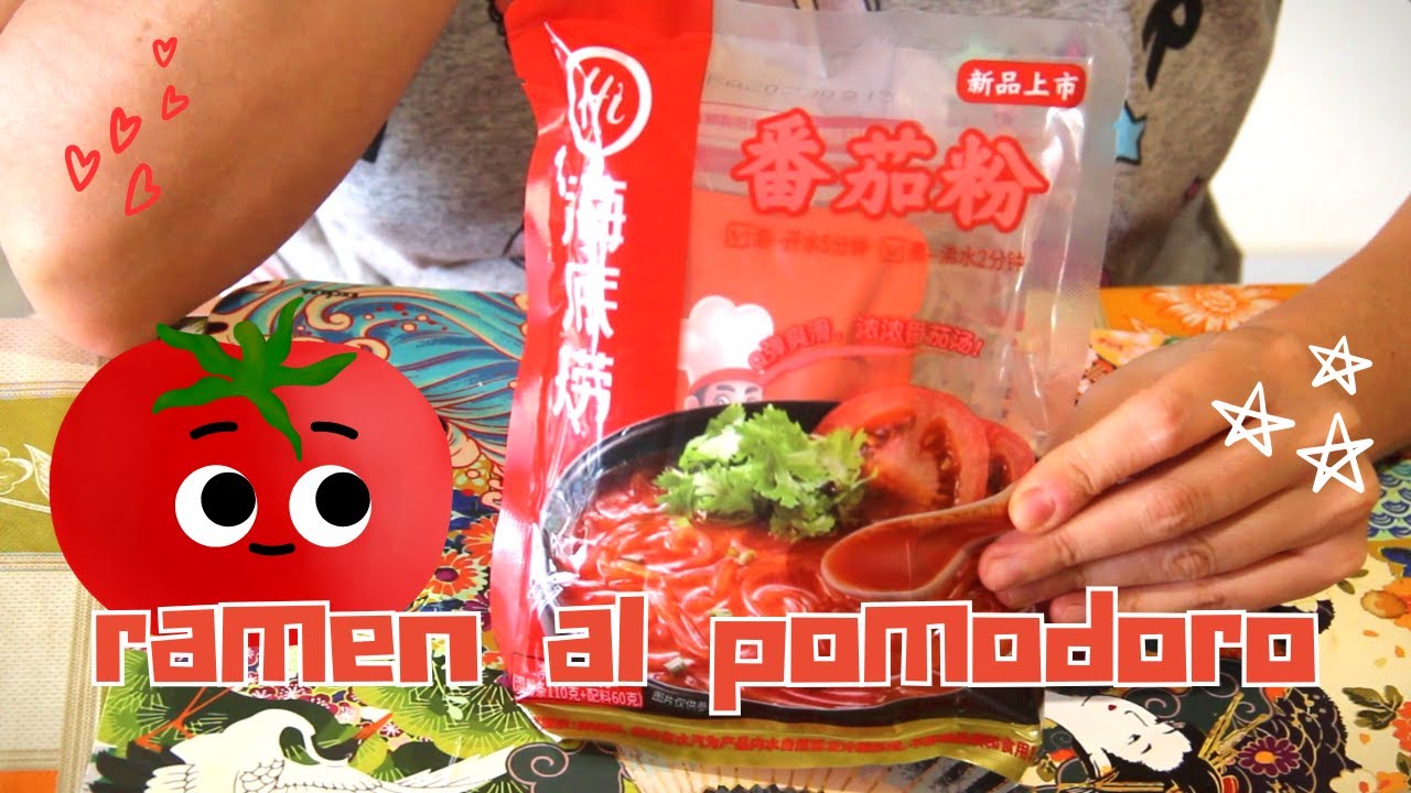 PROVO RAMEN AL POMODORO (stavolta non andati a male!)