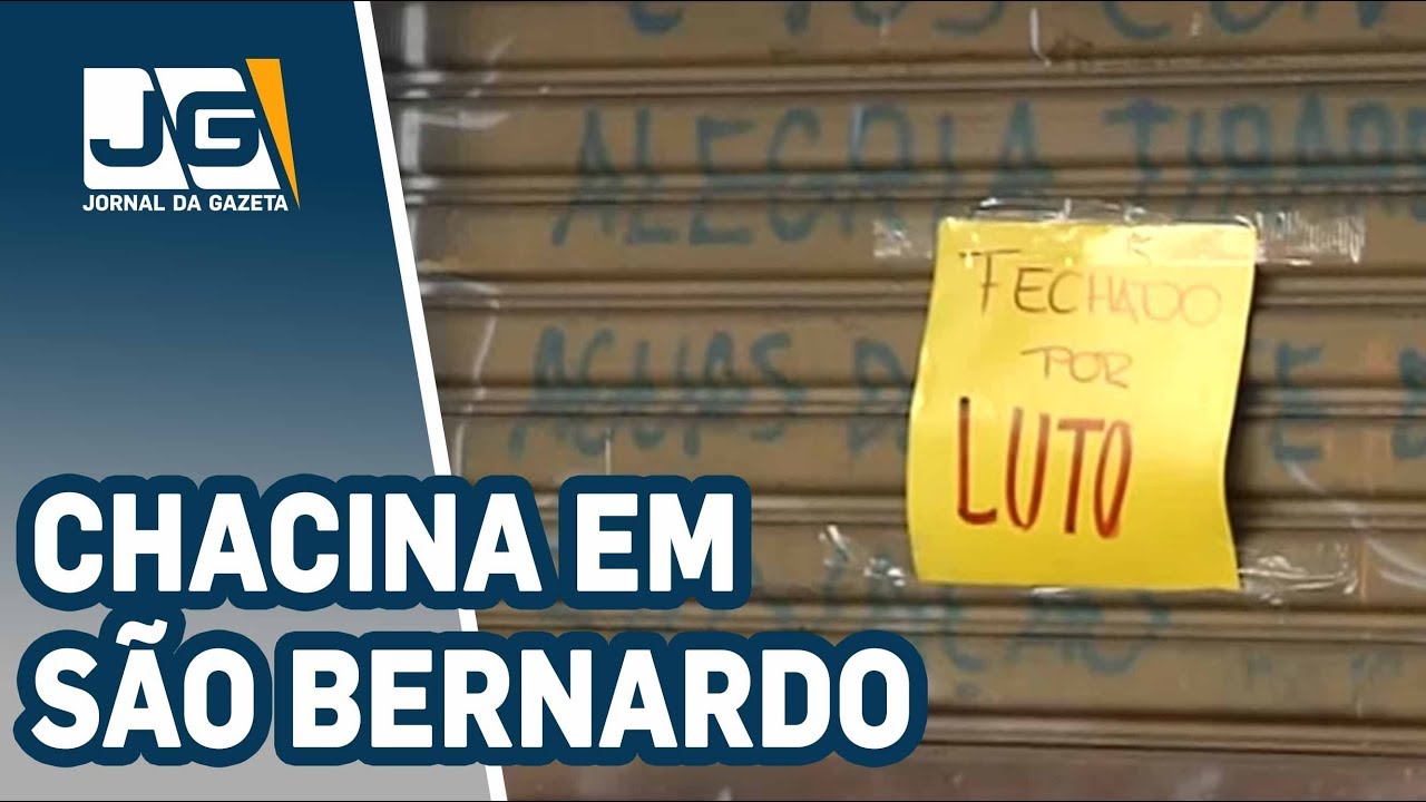 Quatro mortos numa chacina em São Bernardo