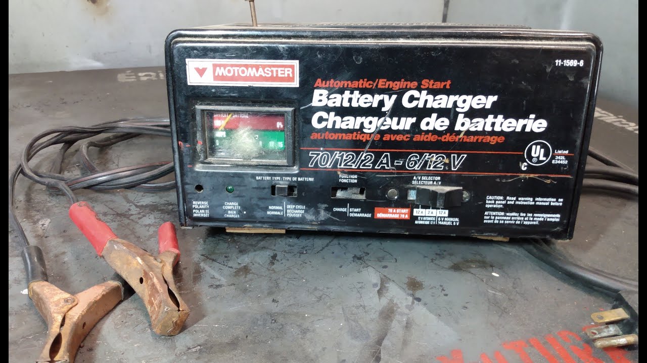 Restauration chargeur de batterie AUTO !!