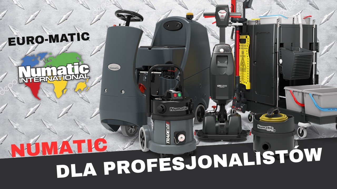 Numatic - maszyny i odkurzacze do sprzątania dla firm i przemysłu