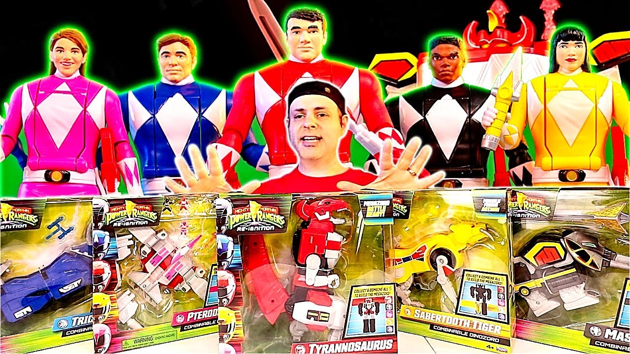 Power Rangers Re-Ignition Megazord & Auto Morphin Review! Big Box?